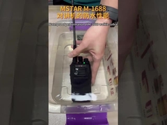 M-1688 walkie-talkie'nin su geçirmezliği