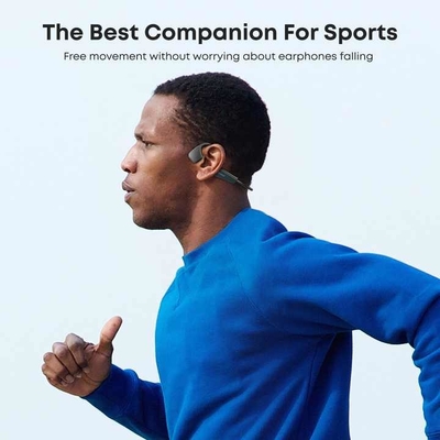 satın al Langsdom Spor bluetooth kulaklıkları İki Yolu Radyo Açık kulaklık kulaklıkları İki Yolu Radyo için IPX-4 Su geçirmez standart ve dijital ekran ile form faktörü aksesuarlar çevrimiçi üretim