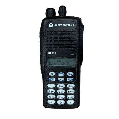 satın al Motorola GP338 UHF VHF İki Yolu Radyo IPX6 Su geçirmez 5W çevrimiçi üretim