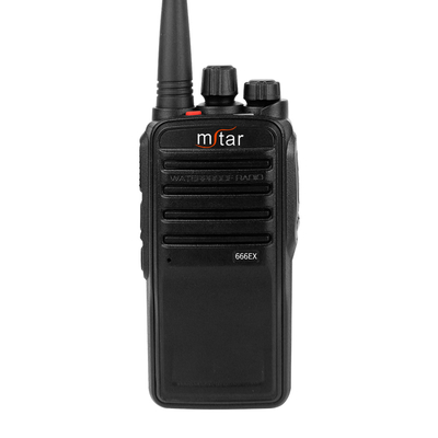 satın al MSTAR DP666EX Su geçirmez Patlama Dayanıklı Walkie Talkie 5W UHF VHF çevrimiçi üretim