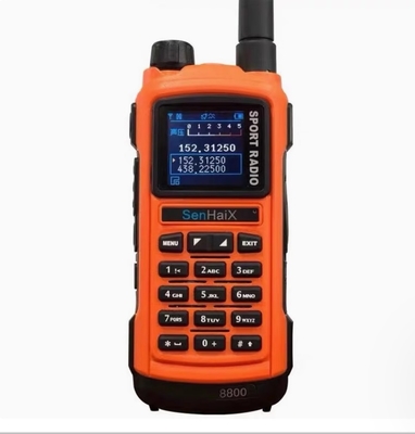 satın al SenHaiX 8800 5W UHF VHF Walkie Talkie with 128 Channels çevrimiçi üretim