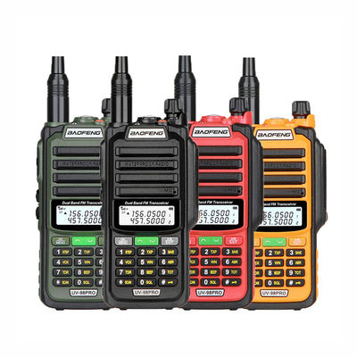 satın al UV-98 PRO High Power Walkie Talkie with 5W Output 1500mAh Battery and IPX4 Water Resistance Portable Two Way Radio çevrimiçi üretim