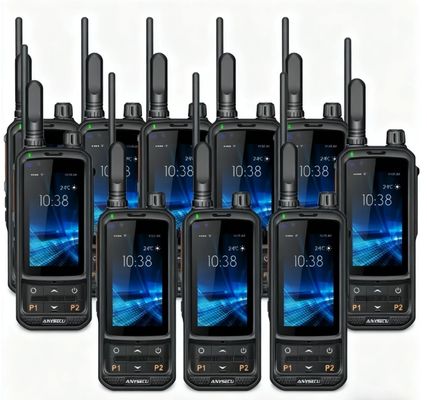satın al 3500mAh Bataryalı ve Android Wifi Zello POC Bas Konuş Özelliğine Sahip Taşınabilir 4G IPX-3 Su Geçirmez Telsiz çevrimiçi üretim