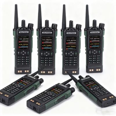 satın al Baofeng UV-32 High Power 10W Walkie-Talkie with 0-10KM Talk Range and IPX6 Water Resistance Digital DMR Two-Way Radio çevrimiçi üretim
