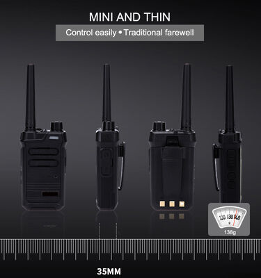 satın al Chierda CD-1C Cheap Wholesale FM Mini Walkie Talkie UHF Two Way Radio çevrimiçi üretim