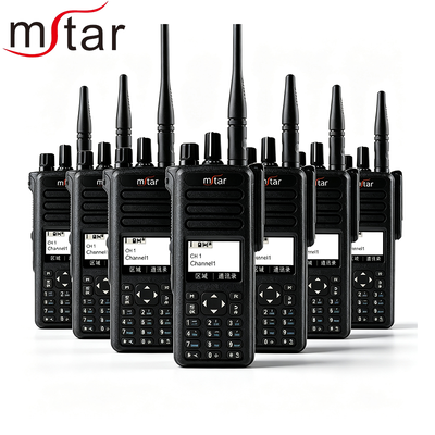 satın al DGP5550 IP67 Su geçirmez Bluetooth4.0 Uzun menzilli 10km Profesyonel Dijital Walkie Talkie İki Yolu Radyo çevrimiçi üretim