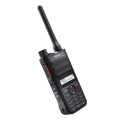 Dijital İki Yolu Radyo Siyah AP580 Yüksek Güçlü Araba Walkie Talkie Hytera Dijital Ve Analog Çift Kullanım Uzun Menzilli