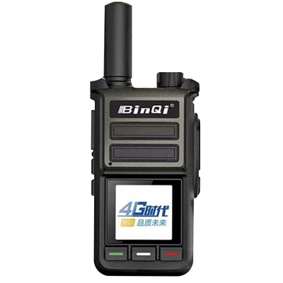 POC BQ-Y66 4G Tam Ağ Walkie Talkie 5000 Km Profesyonel Siyah El telefonu