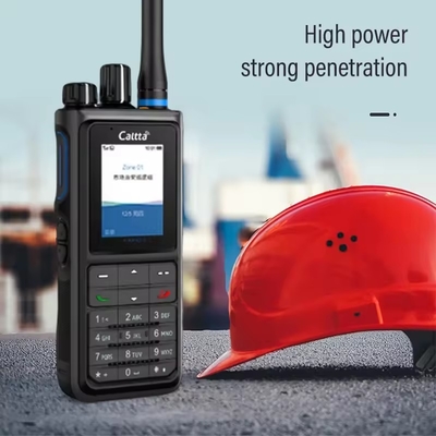Dijital Düzenli Elden Kullanılabilir Walkie Talkie Radyoları DH682 IP68 Su geçirmez Ve Toz geçirmez GPS konumlandırma Uzun dayanıklılık
