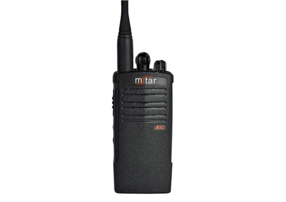 Dijital iki yönlü radyo A9D IP54 Su geçirmez ve toz geçirmez Dijital Analog Değiştirme Uzun Menzilli Walkie Talkie