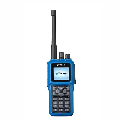 Patlama ve düşme karşıtı iki yönlü radyo Dp980Ex Ip67 1.8 inç ekran Dmr İçsel olarak güvenli patlama karşıtı Walkie Talkie