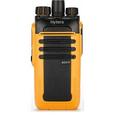 Su geçirmez iki yönlü radyo BD615 Taşınabilir DMR El telefonu İş Radyoları Tier II ve Analog Geleneksel Mod UHF VHF