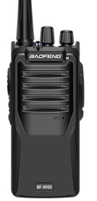 5W analog iki yönlü radyo BF-999s taşınabilir uzun mesafe tek bantlı walkie talkie 3-7KM