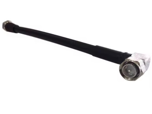 Tekrarlayıcı Aksesuarları Anten ve Besleyici RF 1/2 4.3-10 Erkekten Erkeğe Doğru Köşeye Düz Besleyici Kablosu ile