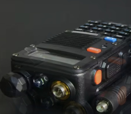 VHF UHF Çift Bant Kablosuz Baofeng Klavye BF F8 Uzun Menzilli Walkie Talkie ile İki Yolu Radyo