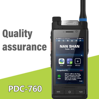 PDC760 Su geçirmez Şifreli İletişim Sekiz çekirdekli GPS Çift Bluetooth Walkie Talkie