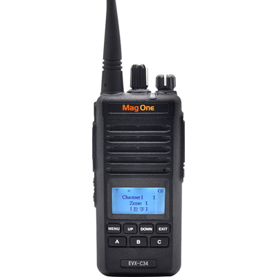 C34 IP54 Su geçirmez toz geçirmez acil durum alarmı Doğrudan Mod Dijital Walkie Talkie