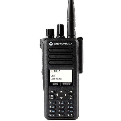 DP4800 uzun menzilli VHF UHF dijital alıcı Güvenlik mobil radyo walkie talkie