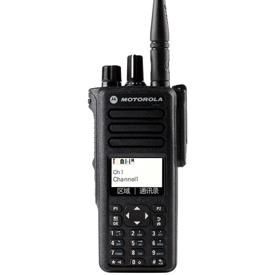 GP338D+ El Kanalı 1000 Dışarıdaki Acil Çağrı Dijital-Analog Çift Modlu Walkie Talkie