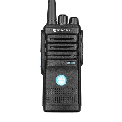 GP988 Uzun mesafe güçlü penetrasyon ABS polimer lityum pil GP988 Walkie Talkie