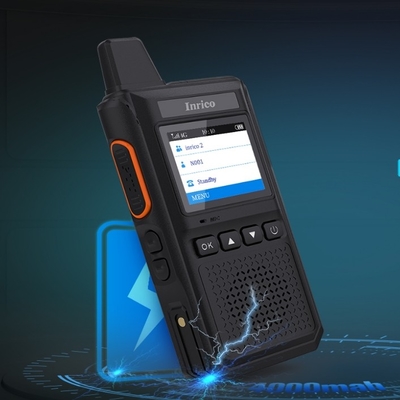 inrico T700 HD RTOS IP54 4000mAh Push-to-Talk Type-C İki Yolu Radyo