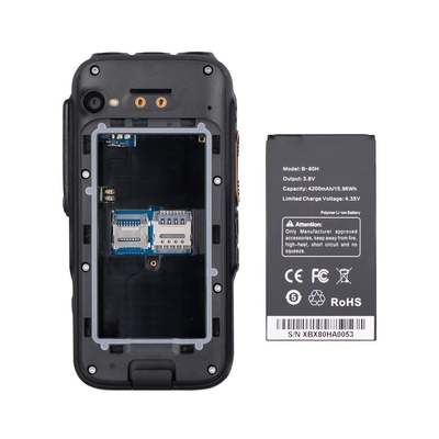 INRICO S100 POC Uzun Mesafe İki Yönlü Radyo NFC Bağlantısı 4000 MAh Pil 2.8'lik Dokunmatik Ekran Ekranı