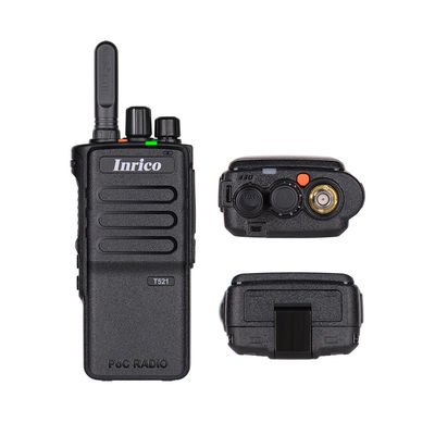 INRICO T521 POC Uzun mesafe İki yönlü Radyo Güç Hoparlörü Hücresel Walkie-Talkie 3W Hoparlör 2.8 'Touch Display Uzun mesafe iletişim