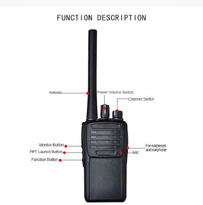 Dijital Motorola VZ-D281 İki yönlü Radyo Walkie Talkie Uzun Menzilli Açık Hava Maceraları
