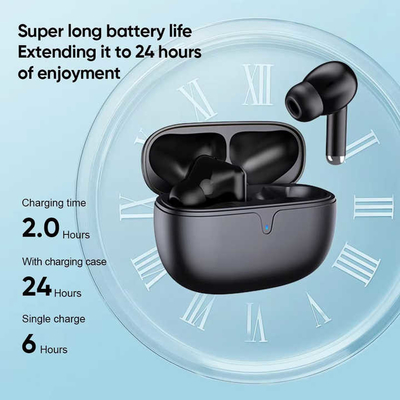 Toptan Gürültü İptal Etme kulaklıkları Bluetooth kulaklıkları LED Dijital Ekran Hava kulaklıkları ENC Kablosuz kulaklıklar kulaklıklar