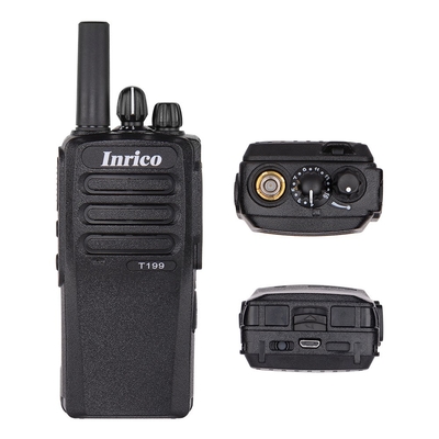 Inrico T199 POC Uzun mesafe iki yönlü radyo geniş menzilli çift iletimli iletişimci ağ 2G / 3G / 4G / WiFi Belirtilmemiş Performans ve verimlilik
