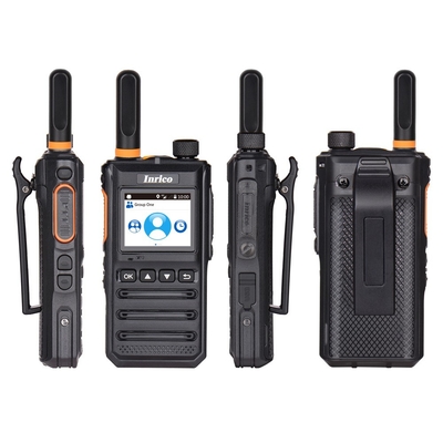 INRICO T640A POC Uzun mesafe iki yönlü radyo Ultra ince taşınabilir tasarım Uzun mesafe iki yönlü radyo Takım iletişim ve uygun erişim için yerleşik anten