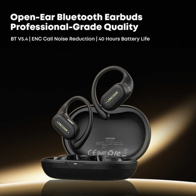 Kemik İletişim Kulaklıkları Mini TWS True Kablosuz Kulaklıklar Pro Air Earhook Spor Kulaklıklarına Benziyor