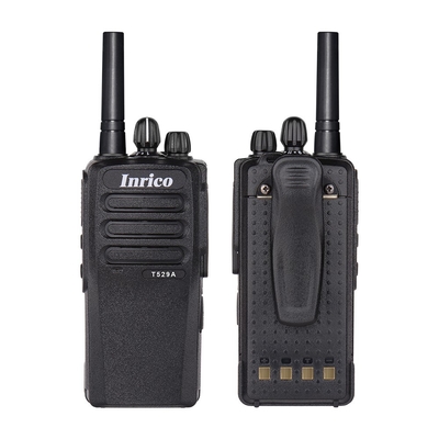 INRICO T529A POC Uzun Mesafe İki Yönlü Radyo 12.5 Çalışma Saati POC Dört çekirdekli CPU ve Mikro SIM kart yuvası ile Uzun Mesafe İki Yönlü Radyo