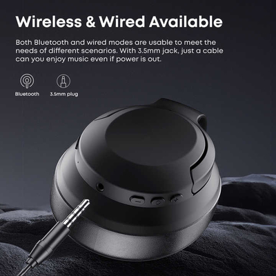 Langsdom Bluetooth kulaklık Aksesuarları İki Yolu Radyo Blurtrum Çip seti Aksesuarları İki Yolu Radyo Dinamik Vokalizmi İlke ve IPX-4 Su geçirmez Standart