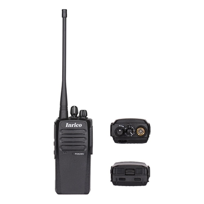 inrico PD660 Su geçirmez İki Yolu Radyo 15 Saat Konuşma Zamanı DMR Modu ve Duyarlılık Analog 12db SINAD 0.25μV Çırpınmaya Karşılıklı El Alıcı