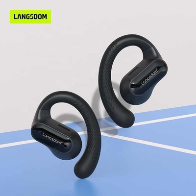 Langsdom True Kablosuz Bluetooth Kulaklıkları İki Yönlü Radyo için Aksesuarlar 700mah Pil Kapasitesi Özel Kalıplı Kablosuz Bluetooth Kulaklıkları