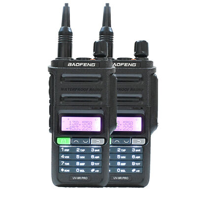 Baofeng UV-9R PRO IP57 Su geçirmez Yüksek Güç 5W 10W Uzun Menzilli Walkie Talkie İki Yolu Radyo