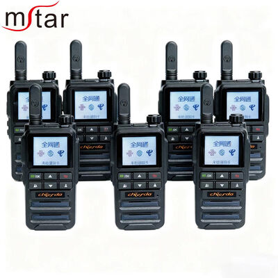 Chierda CD-A7 PLUS 4G POC İki Yönlü Telsiz, 1500-2000mAh Pil ve Filo Lojistiği için >50km Menzil