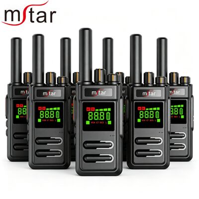 MSTAR DG-798 Profesyonel Walkie Talkie 5000km menzil ile Kablosuz Göndericisi ve Bir Anahtar Frekansı VOX Fener FM