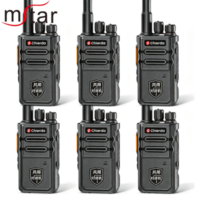 Chierda TC58D Digital Walkie Talkie UHF 16CH 5W Two Way Radio with 3000mAh Battery and Type-C Charging